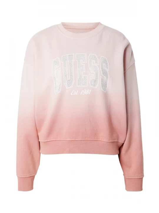 Foto van product GUESS Sweatshirt rosa / oudroze / wit