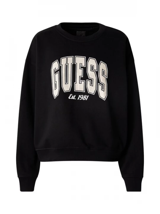 Foto van product GUESS Sweatshirt zwart / wit