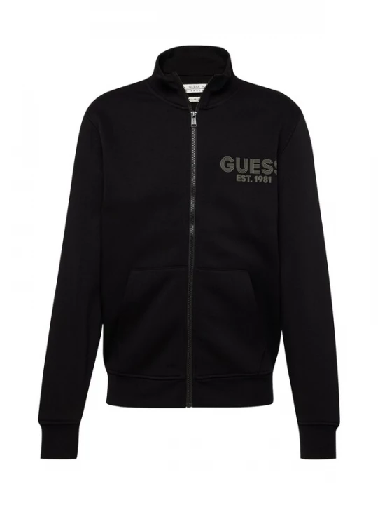 Foto van product GUESS Sweatvest greige / zwart