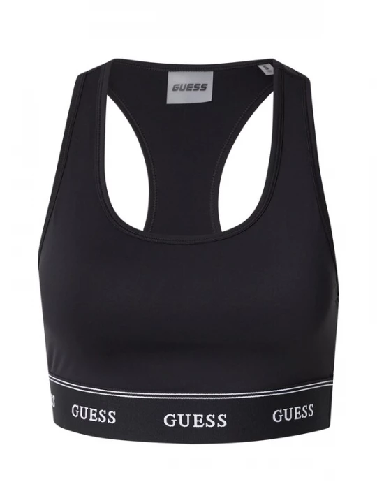 Foto van product GUESS Top 'Alba' zwart / wit