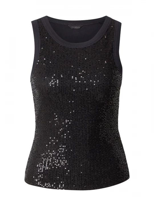Foto van product GUESS Top 'ALEXIA' zwart