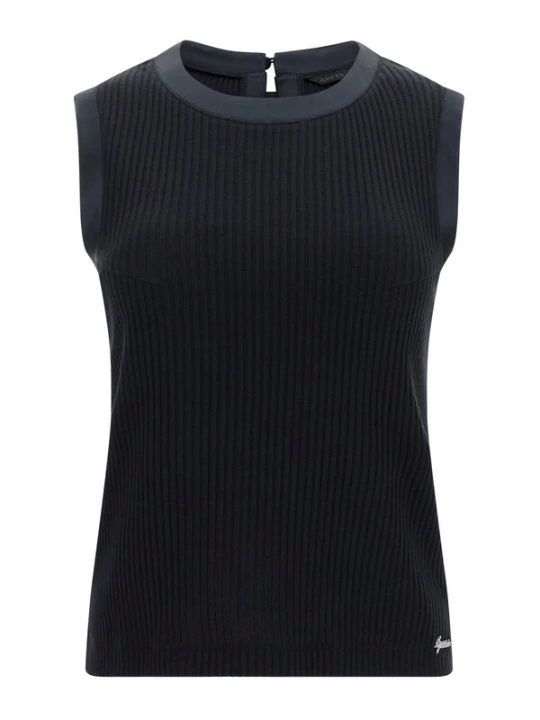 Foto van product GUESS Top 'CHARLINE' zwart