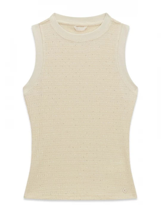 Foto van product GUESS Top 'FRANCINE' wolwit