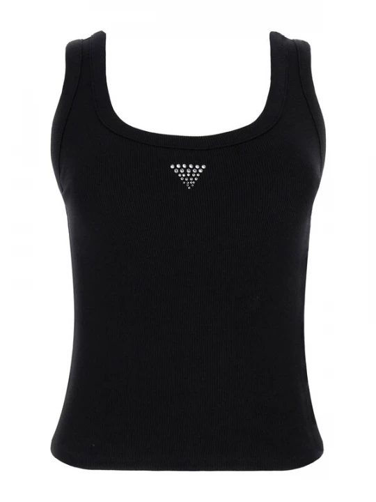 Foto van product GUESS Top zwart / zilver