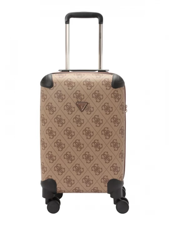Foto van product GUESS Trolley 'BERTA 18 IN 8-WHEELER' bruin / mokka / zwart