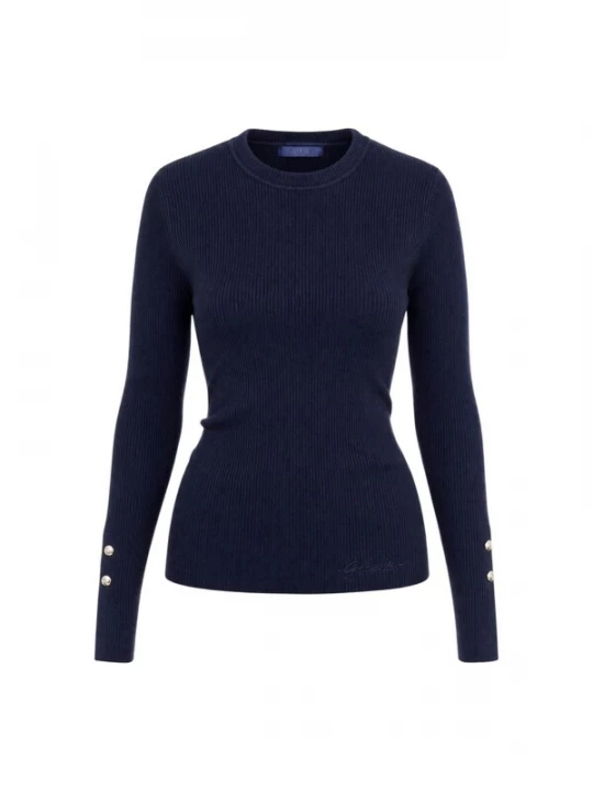 Foto van product GUESS Trui 'LS CN ELLIE SWTR W6YR09 Z0948' blauw
