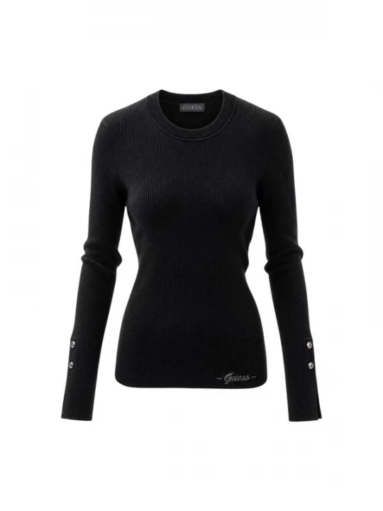 Foto van product GUESS Trui 'LS CN ELLIE SWTR W6YR09 Z0948' zwart