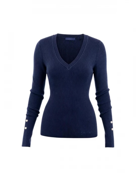 Foto van product GUESS Trui 'LS VN ELLIE SWTR W6YR10 Z0949' blauw