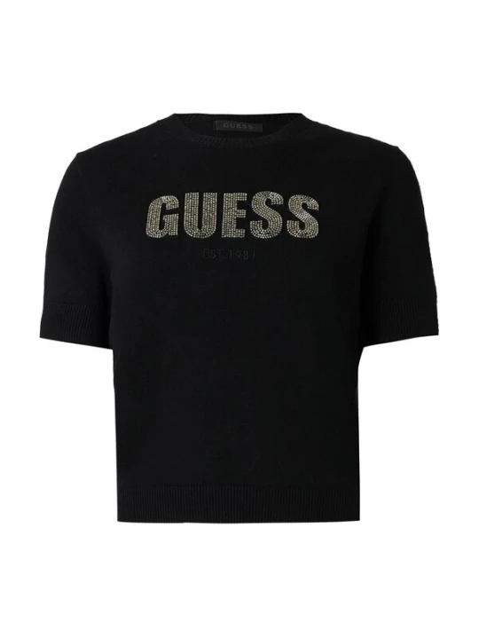 Foto van product GUESS Trui 'NORAH' zwart / zilver