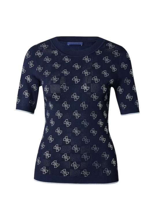 Foto van product GUESS Trui 'Rosie' donkerblauw / zilver