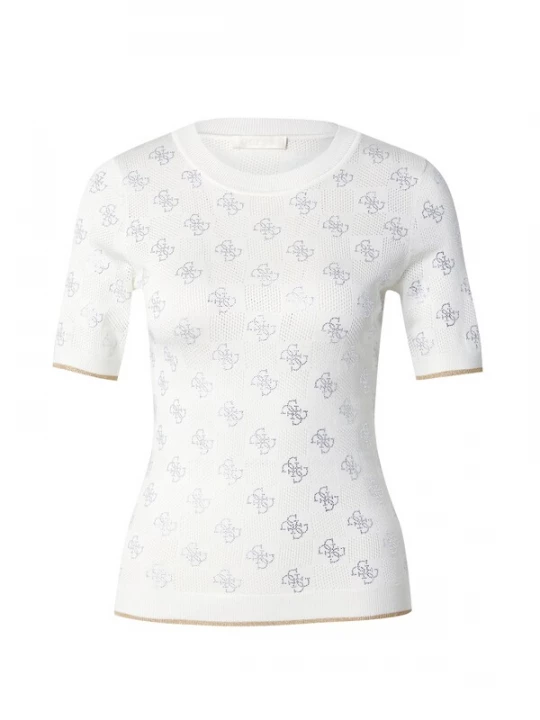 Foto van product GUESS Trui 'Rosie' zilver / wit