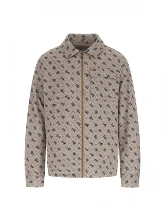 Foto van product GUESS Tussenjas '4G' cappuccino / zwart