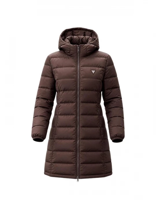 Foto van product GUESS Wintermantel 'NEW ALETA LONG PUFFE V4YL05 WF3X0' bruin