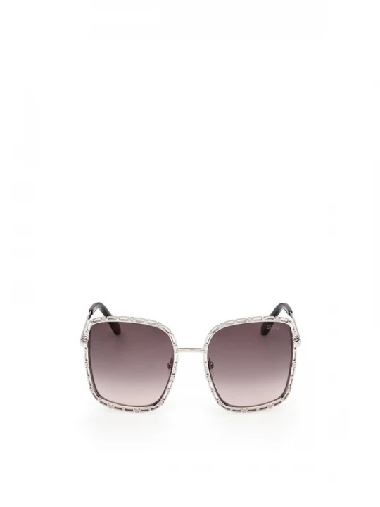 Foto van product GUESS Zonnebril zwart / zilver