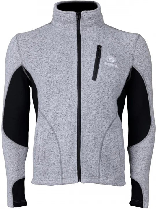Foto van product Guggen Mountain Funktionele fleece-jas 'Fusion Fleecejacke MML01 Wanderjacke' grijs