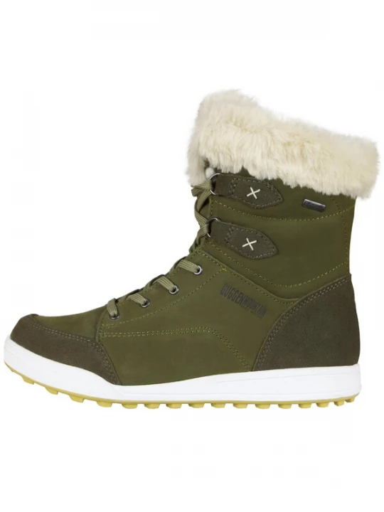 Foto van product Guggen Mountain Snowboots 'HPC56' olijfgroen / offwhite