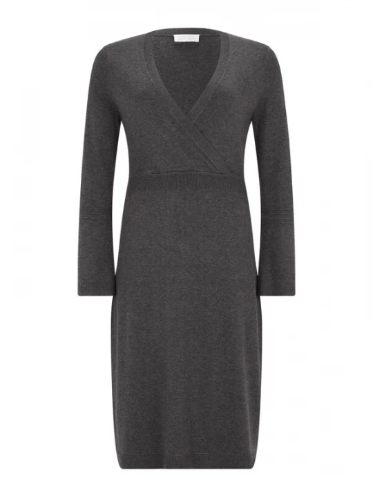 Foto van product Guido Maria Kretschmer Curvy Gebreide jurk 'Elin' donkergrijs