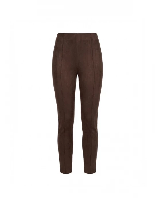 Foto van product Guido Maria Kretschmer Curvy Leggings 'Viviana' chocoladebruin