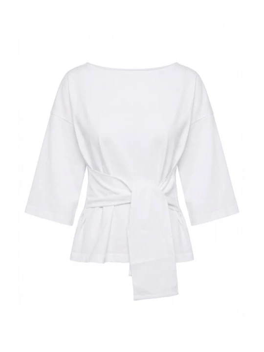 Foto van product Guido Maria Kretschmer Curvy Shirt 'Dajana' wit