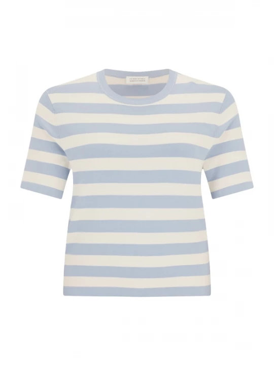 Foto van product Guido Maria Kretschmer Curvy Shirt 'Maria' lichtblauw / wolwit