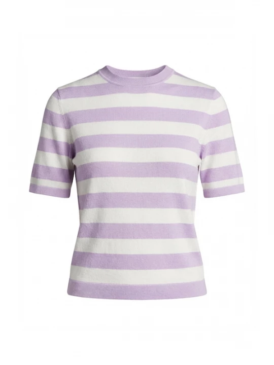 Foto van product Guido Maria Kretschmer Curvy Trui 'Maria' lavendel / wit