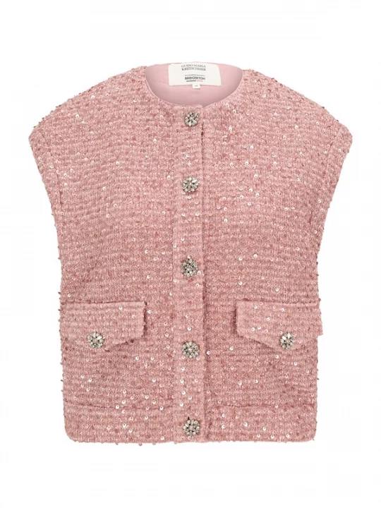 Foto van product GUIDO MARIA KRETSCHMER FOR BRIDGERTON Bodywarmer 'Francesca' oudroze