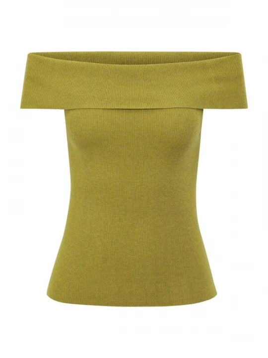 Foto van product Guido Maria Kretschmer Women Gebreide top 'Edda' kiwi