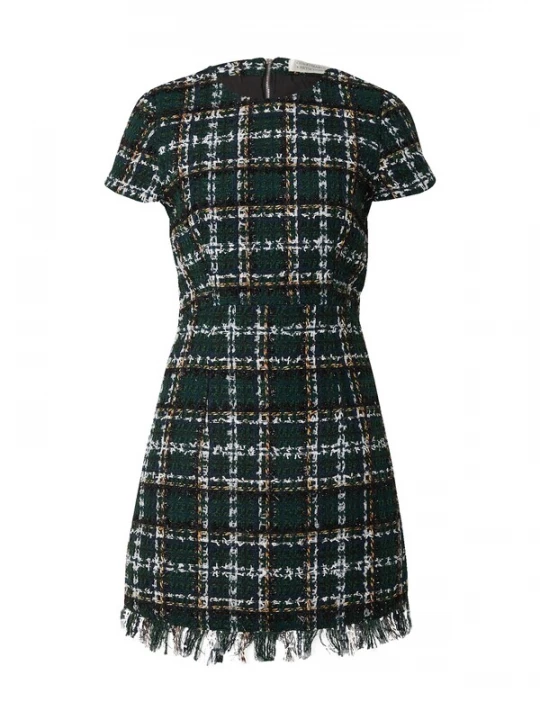 Foto van product Guido Maria Kretschmer Women Jurk 'Raquel' navy / geel / spar / wit