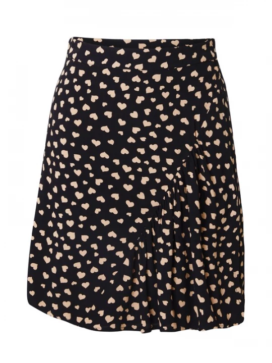 Foto van product Guido Maria Kretschmer Women Rok 'Darja' beige / zwart