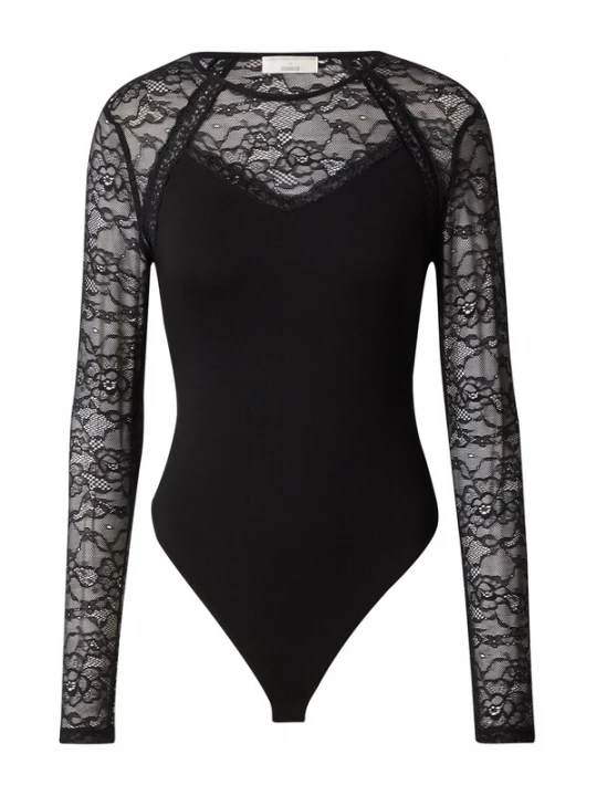 Foto van product Guido Maria Kretschmer Women Shirt body 'Doreen' zwart