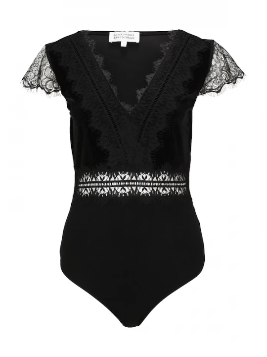 Foto van product Guido Maria Kretschmer Women Shirt body 'Felicitas' zwart