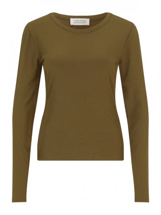 Foto van product Guido Maria Kretschmer Women Shirt 'Charis' olijfgroen