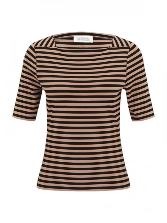 Foto van product Guido Maria Kretschmer Women Shirt 'Ela' lichtbruin / zwart