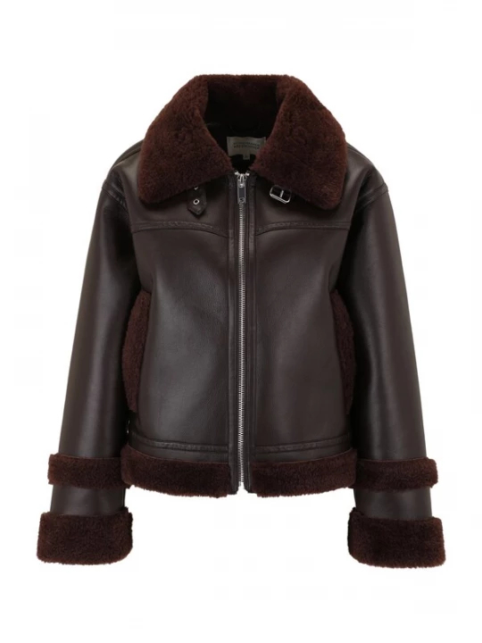 Foto van product Guido Maria Kretschmer Women Winterjas 'Enie' donkerbruin