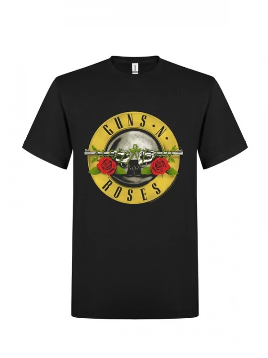 Foto van product GUNS N' ROSES Shirt 'Guns N´ Roses Bullet Logo T-Shirt' zwart