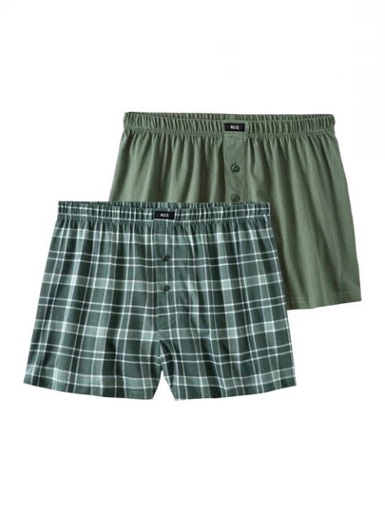 Foto van product H.I.S Boxershorts groen / lichtgroen / donkergroen