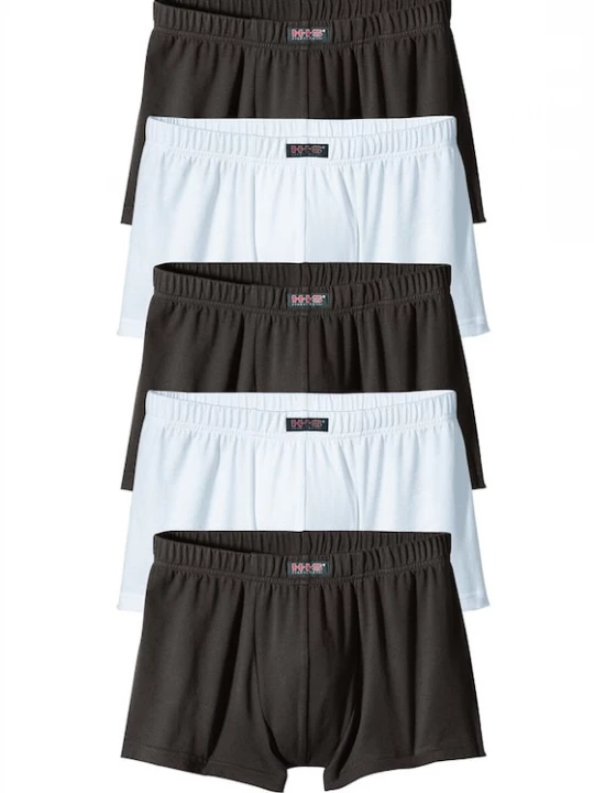Foto van product H.I.S Boxershorts zwart / wit