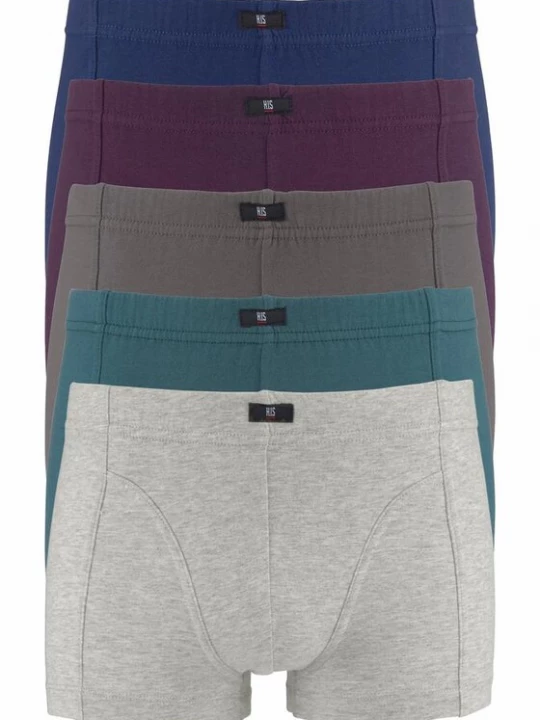 Foto van product H.I.S Onderbroek blauw / grijs / grijs gemêleerd / petrol / aubergine