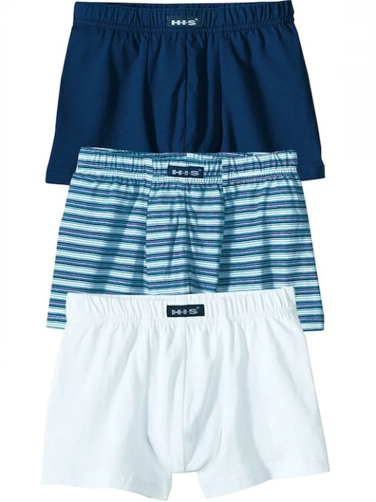 Foto van product H.I.S Onderbroek blauw / nachtblauw / wit