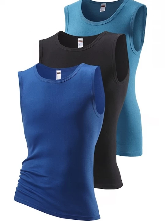 Foto van product H.I.S Onderhemd blauw / marine / zwart