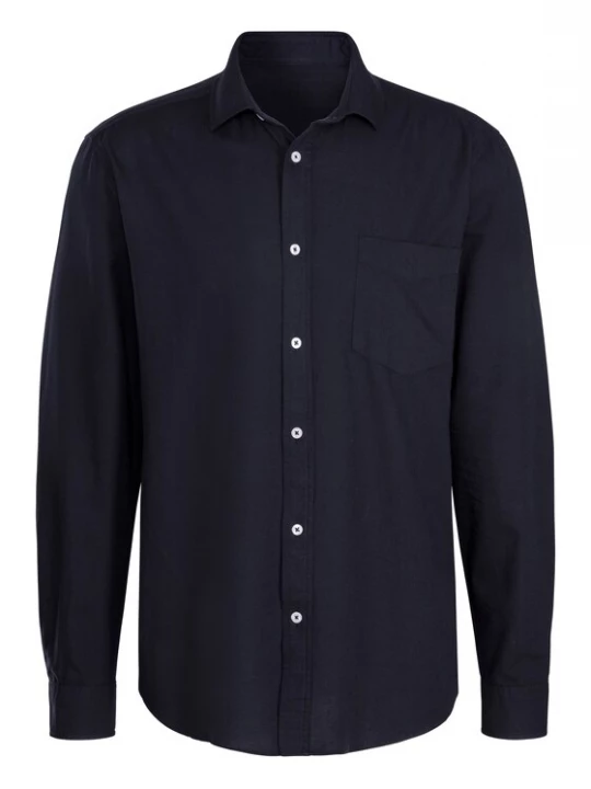 Foto van product H.I.S Overhemd 'EM LBG' navy