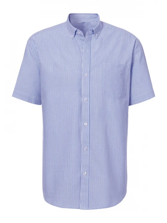 Foto van product H.I.S Overhemd 'H.I.S' blauw / wit