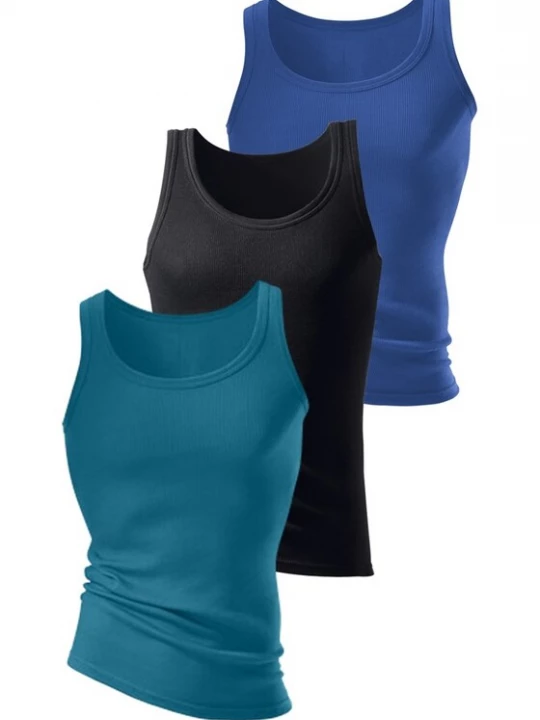 Foto van product H.I.S Shirt blauw / petrol / zwart