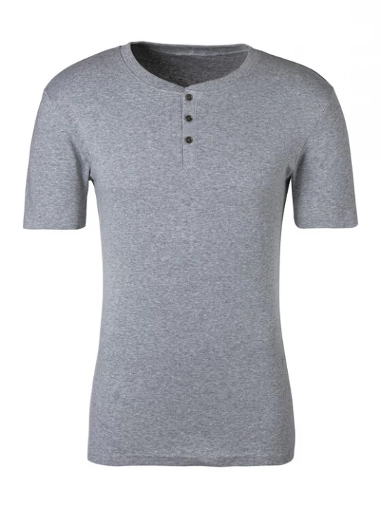 Foto van product H.I.S Shirt grijs gemêleerd