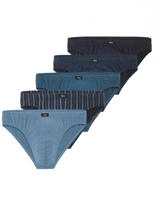 Foto van product H.I.S Slip blauw / navy / opaal / cyaan blauw