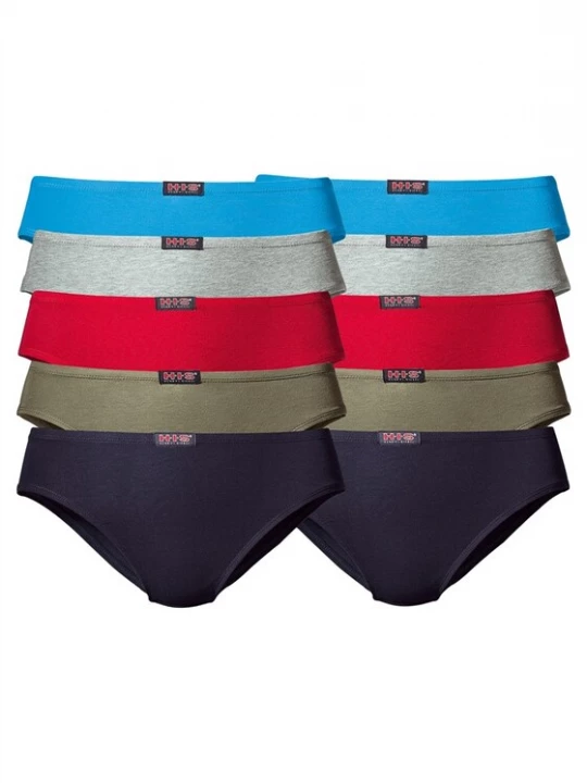 Foto van product H.I.S Slip neonblauw / donkerblauw / grijs / olijfgroen / rood