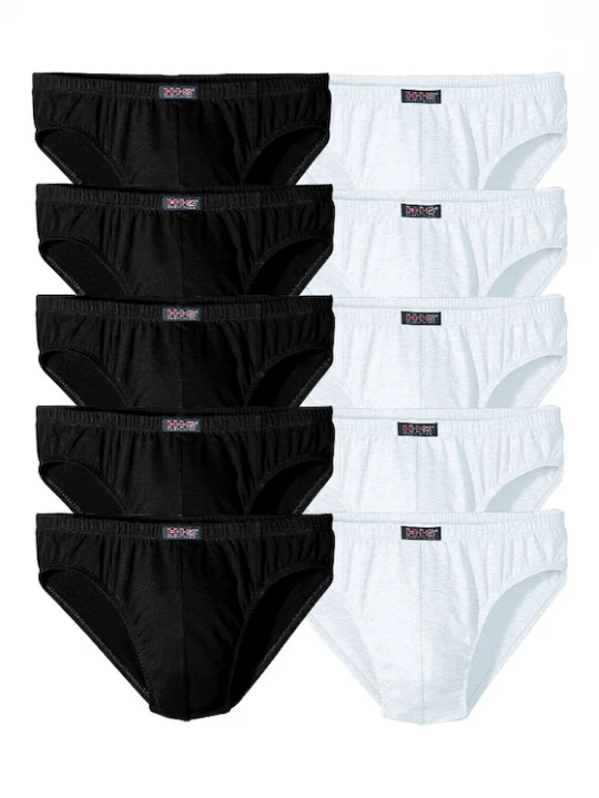 Foto van product H.I.S Slip zwart / wit