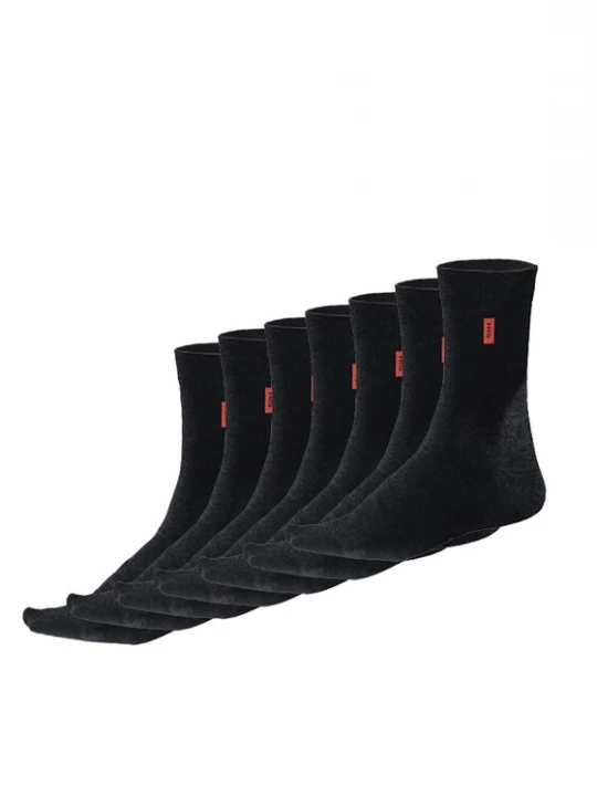 Foto van product H.I.S Sokken rood / zwart