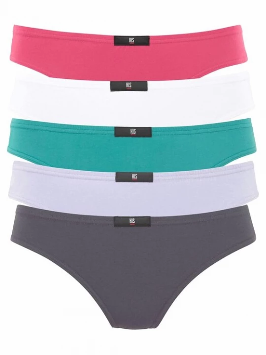 Foto van product H.I.S String turquoise / opaal / donkergrijs / pink / wit