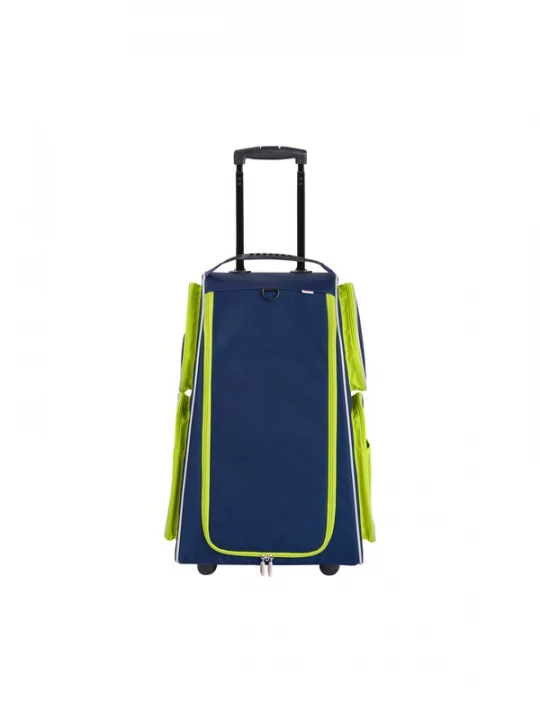 Foto van product HABA Tas ' Schranktrolley ' donkerblauw / neongroen